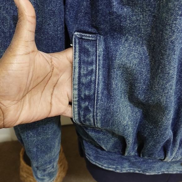 Vintage Blue Jean Jacket for Women - Picture 9 of 16